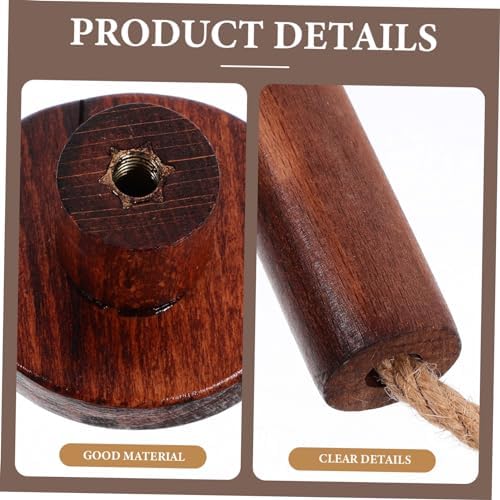 PAMINGONO Rustic Wall-Mounted Toilet Paper Holder