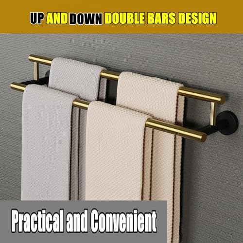 Luxury Double Towel Holder