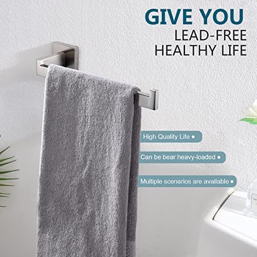 Modern Stainless Steel Towel Holder for Bathroom Kitchen