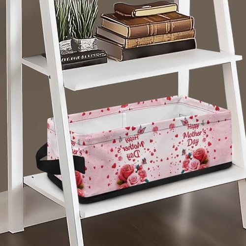 Voxugoniy Waterproof Toilet Paper Basket Durable Storage Organizer