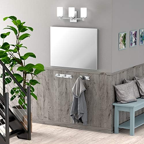 Gatco 1282 3-Tier Modern Robe Towel Hook Chrome