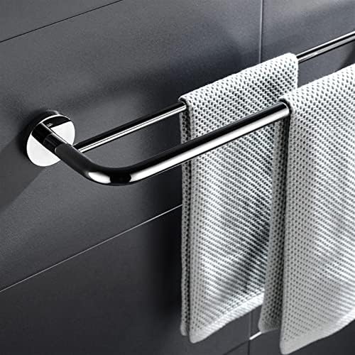Sturdy Chrome Towel Bar for Bathrooms