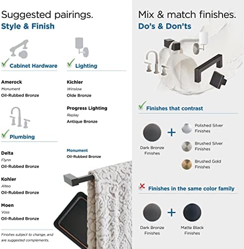 Amerock Oil Rubbed Bronze Towel Bar