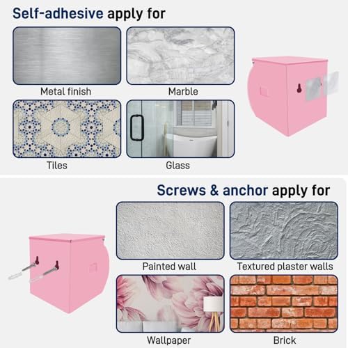 Premium Toilet Paper Holder for Bathroom Use