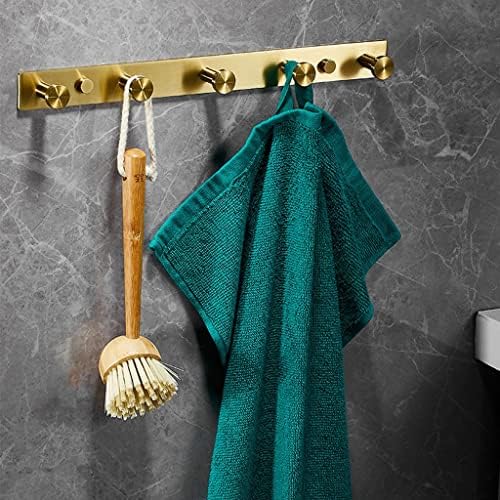 Elegant Brushed Gold Towel Bar Set for Bathroom