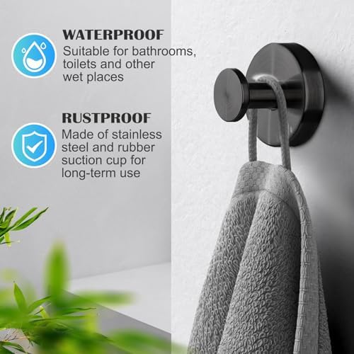 Gestarich 2-Pack Suction Cup Hooks