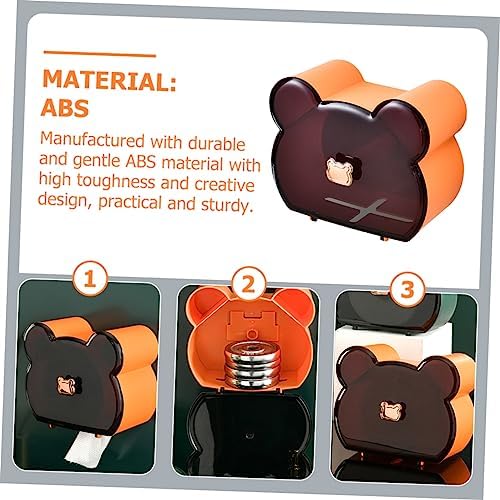 Elegant Face Towel Storage Box Wall-Mounted Toilet Paper Organizer