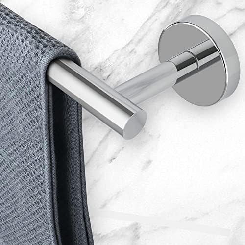 Mid-Season Essential Collection 10-Piece Polished Chrome Bathroom Hardware Set