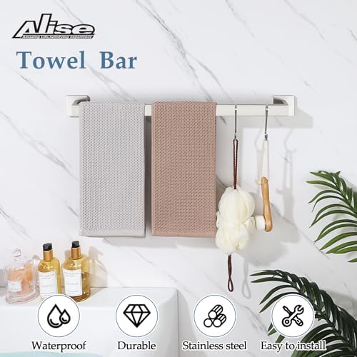 Stainless Steel Towel Bar 24-Inch Hand Brushed Finish