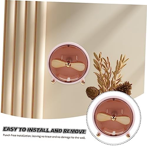 ABOOFAN Creative Wall-Mounted Tissue Roll Holder Punch Napkin Container