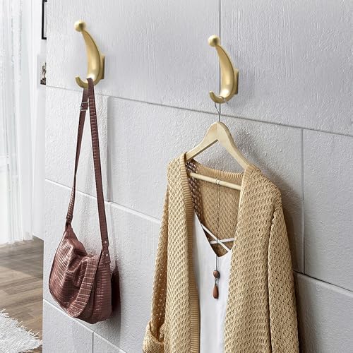 4-Piece Wall-Mounted Towel Hook Set