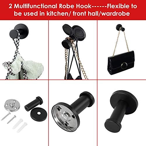 Vanloory 6-Piece Towel Bar Set for Bathroom
