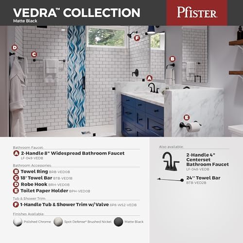 Pfister Modern Versatile and Reliable Towel Hook