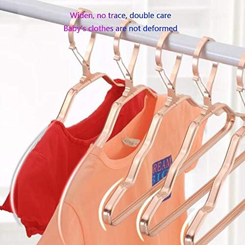 ROSE GOLD METAL HANGERS