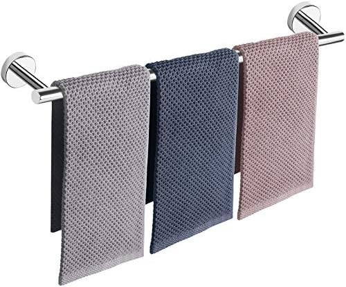 Sturdy 33 Bathroom Towel Bar Chrome-Finish Towel Holder