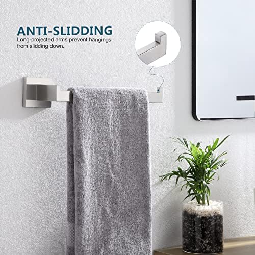 Modern Stainless Steel Towel Holder for Bathroom Kitchen