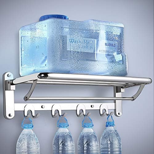 Perfect for the Bathroom or Kitchen - Durable Stylish Towel Rack