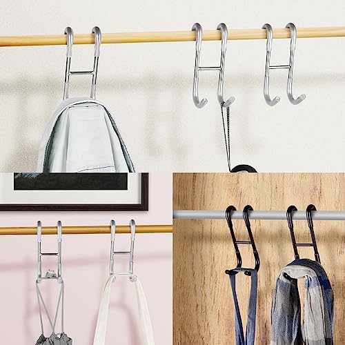 Roomy and Durable Frameless Shower Door Hook Set