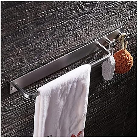 Stylish Black Aluminum Towel Bar