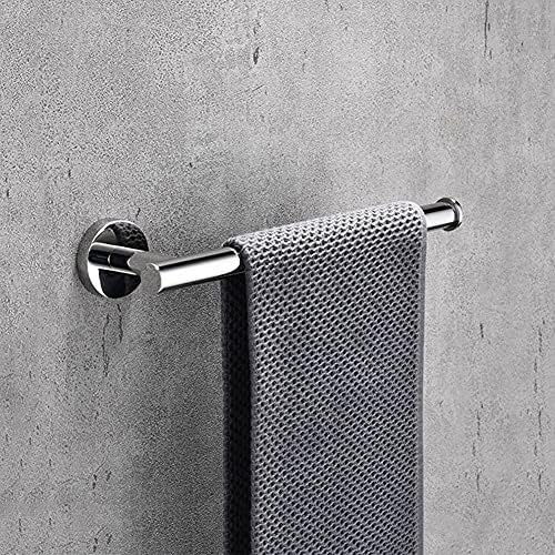 Sturdy Stainless Steel Towel Bar With Mirror Holder for Bathrooms