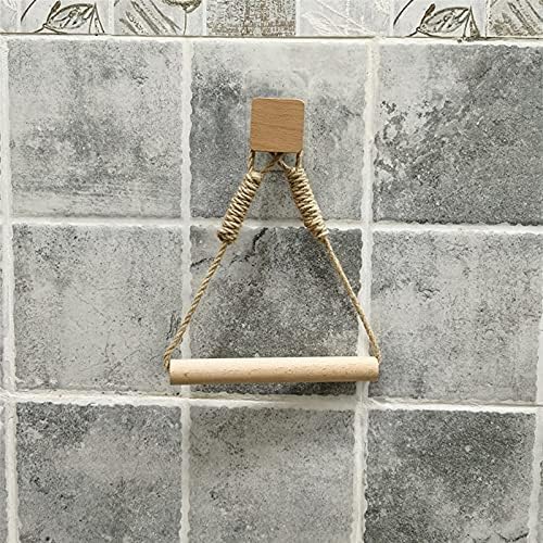 FORAO Retro Retro Black and White Bathroom Toilet Roll Holder Orange
