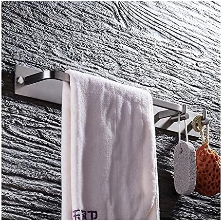 Stylish Black Aluminum Towel Bar