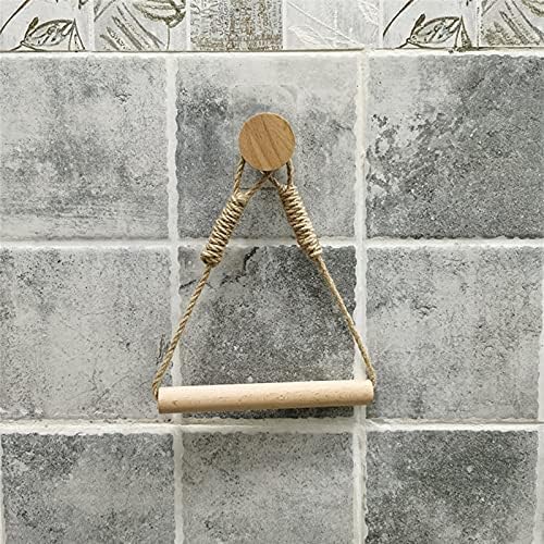 FORAO Retro Retro Black and White Bathroom Toilet Roll Holder Orange