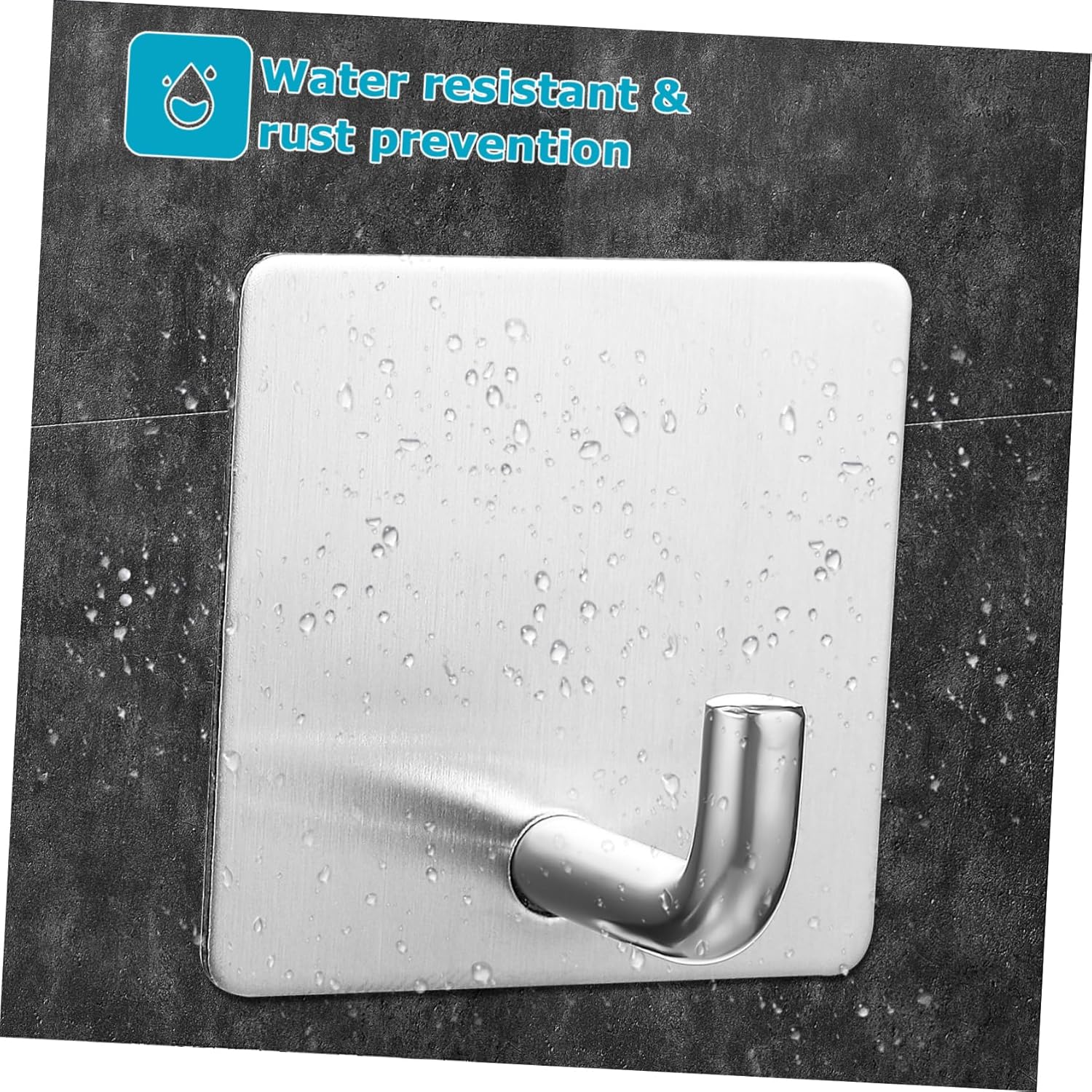 Functional Modern 4-Piece Stainless Steel Wall Towel Hanger Set with Door Coat Holders for Home closet